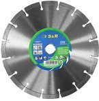 230x22,2x2,6 mm Diamentowa tarcza tnąca segmentowa S&R Meister - granit, kamień, beton