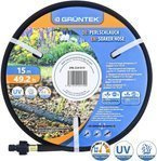 Wąż ogrodowy 15 m; 1/2" Gruntek; kroplujący