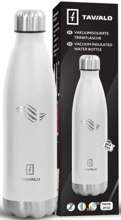 Butelka termiczna TAVIALO, INOX, 750ml, izolowana próżniowo, biała