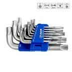 Zestaw kl. Torx S&R 15 szt. 6-60