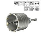 Korona wiertnicza widiowa S&R 68x70 mm