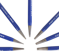 Zestaw wybijaków uniwersalnych + punktak S&R 7 szt.