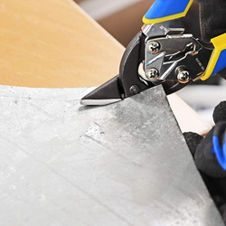Nożyce do cięcia metalu mini Ideal 180 mm S&R - lewe