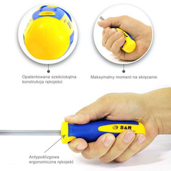 Wkrętaki S&R serii S2 o profilu TORX