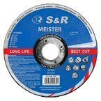 Tarcze tnące 125x22,2x2 mm S&R do stali nierdzewnej INOX seria Meister A 30 S BF Type 41