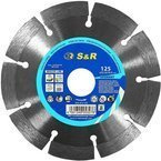 125x22,2x2,2 mm Diamentowa tarcza tnąca segmentowa S&R Meister - granit, kamień, beton