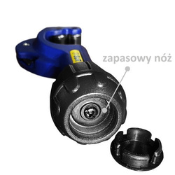 Obcinak do rur aluminiowych, miedzianych i PCV 32mm S&R + ostrze zapasowe