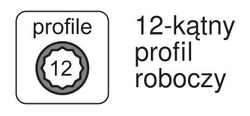 Nasadki 1/2" - dwunastokątne S&R