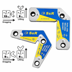 Magnetyczny uchwyt spawalniczy S&R zestaw 2szt.