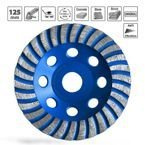 125/180x22,2 mm Diamentowa tarcza garnkowa S&R do szlifowania Meister - Uniwersal