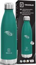 Butelka termiczna TAVIALO, INOX, 750ml, izolowana próżniowo, zielona